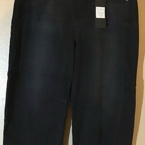 Risen Black Beyond the Barrel Cuffed Jeans Plus Size